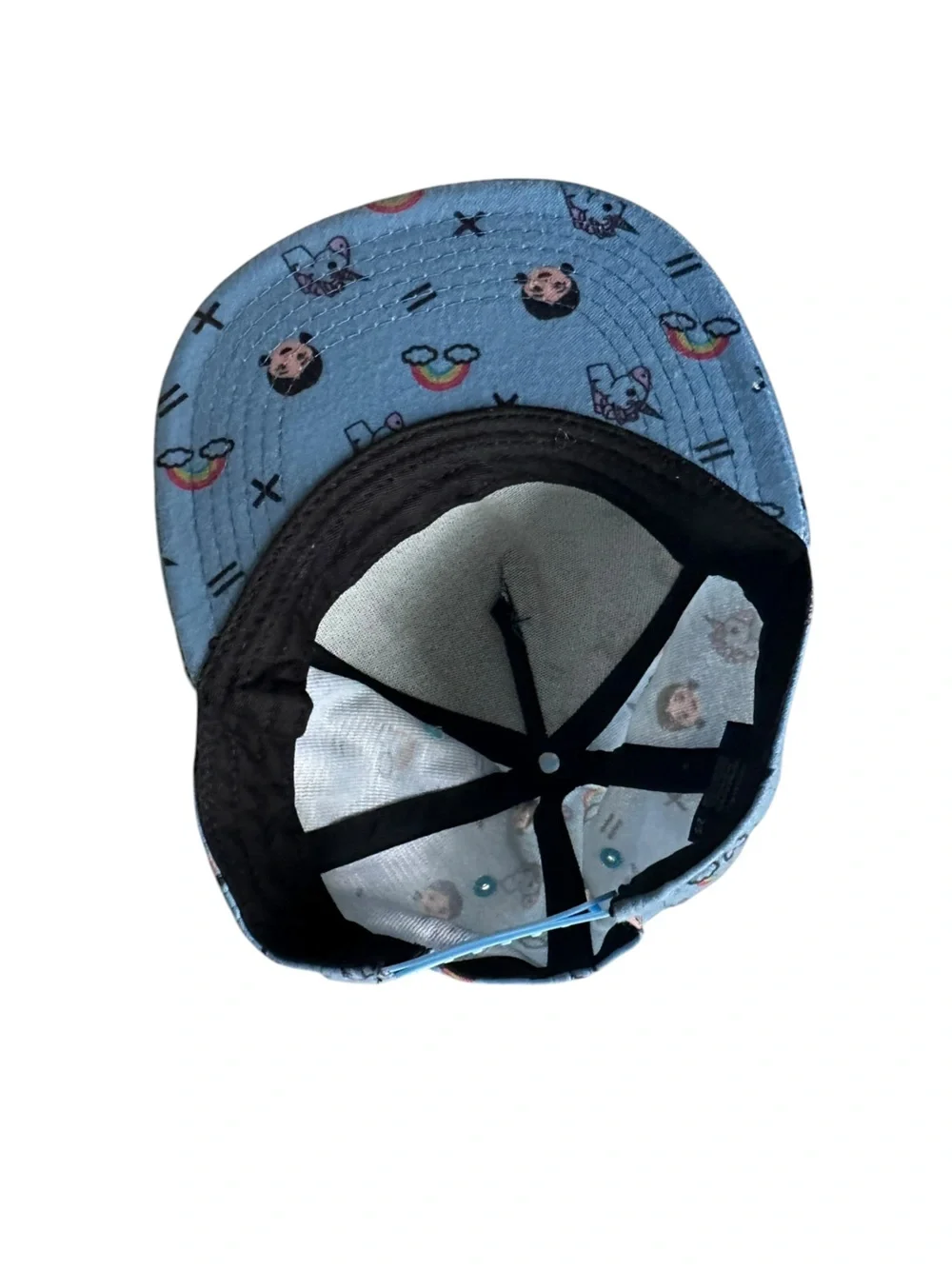 Birdz Children's Hat‎ The Magic is On Print Unicorns Rainbows Cotton Size 2-5